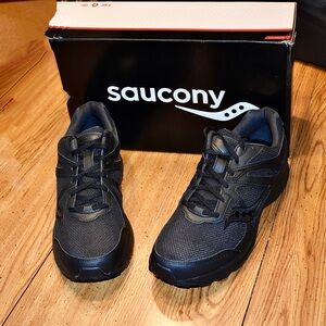 Saucony Men's Black Athletic Shoes